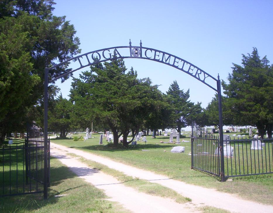 Tioga Cemetery, Grayson Co Cemeteries of TX Gloria B. Mayfield